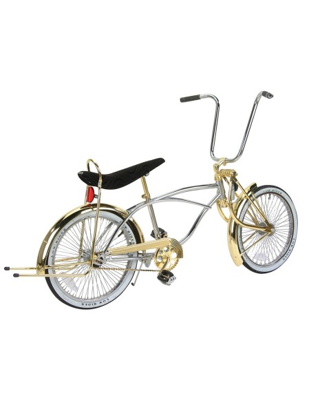 20 Lowrider collection Bike 533-3 Chrome-Gold.